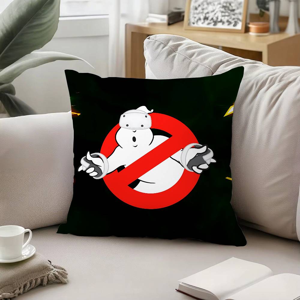 G-Ghostbusters-Various-Anime Pillow Case Pattern Printed Pillowcase For Living Room Sofa Cushion Cover & Bedroom Decor