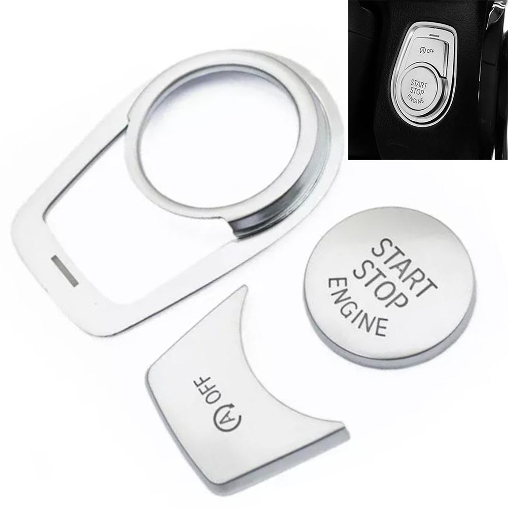 Engine Start Stop Cover Button Cover Trim Car Engine Start Stop Button