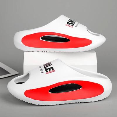 Men's Slippers  EVA Soft Thick Soled Slippers Women's Fashion Wear Slippers Home Home Sandals Men's Beach Shoes