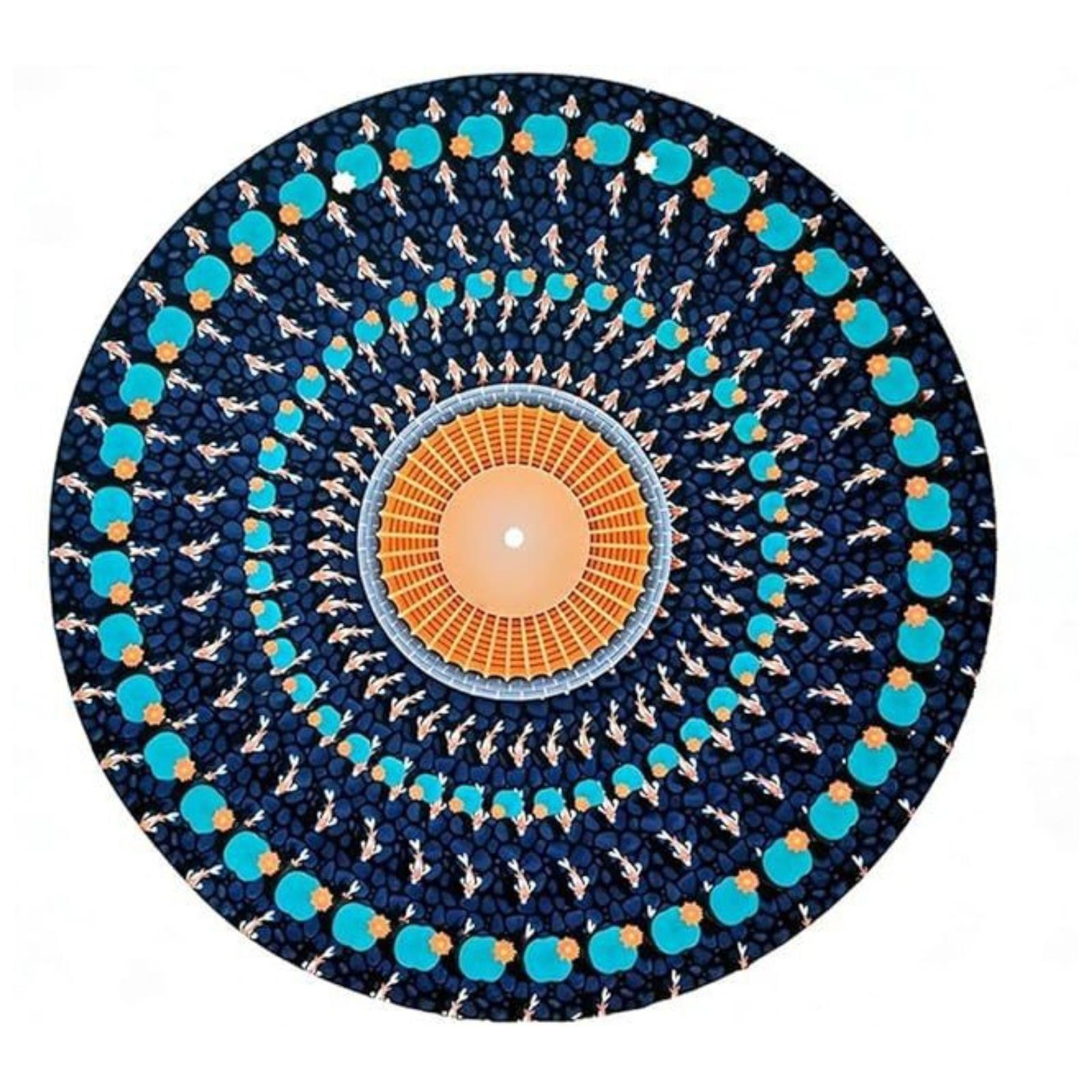 

Коврик для проигрывателя, Вращающийся коврик для пластинок, Оптический коврик для проигрывателя One Size