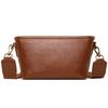 Luxury leather messenger bags for women  high quality bags and purses  feminine shoulder crossbody shopper bag