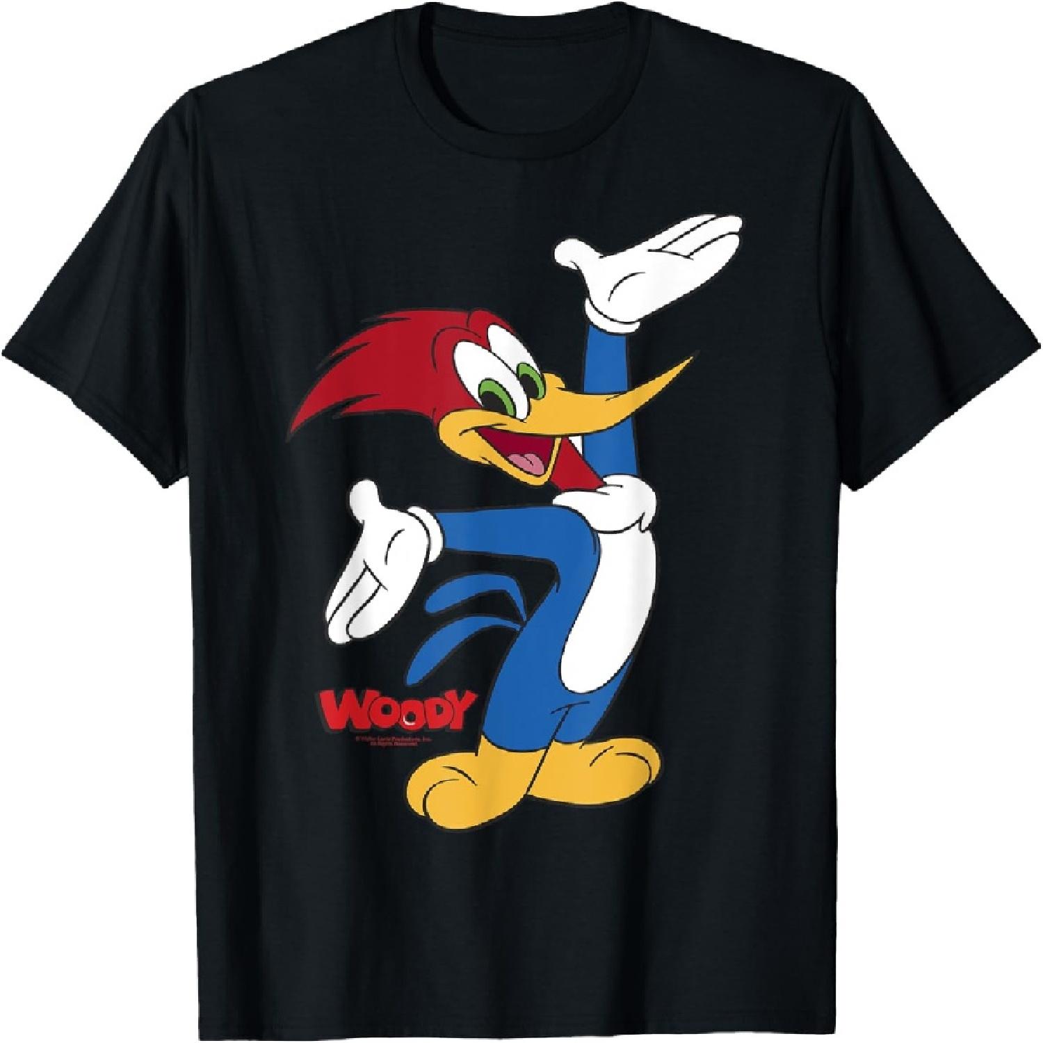 

Woody Woodpecker Full Body Logo Portrait T-Shirt XXXXXL