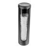 Cup Dispenser with 50x Paper Filters Punch Free Saving Rack Coffee Filter Holder