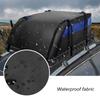 600D/420D 52x38x18 inch Universal Rooftop Cargo Carrier Bag Large Waterproof Storage Bag Rooftop Luggage Carrier For Travel SUV