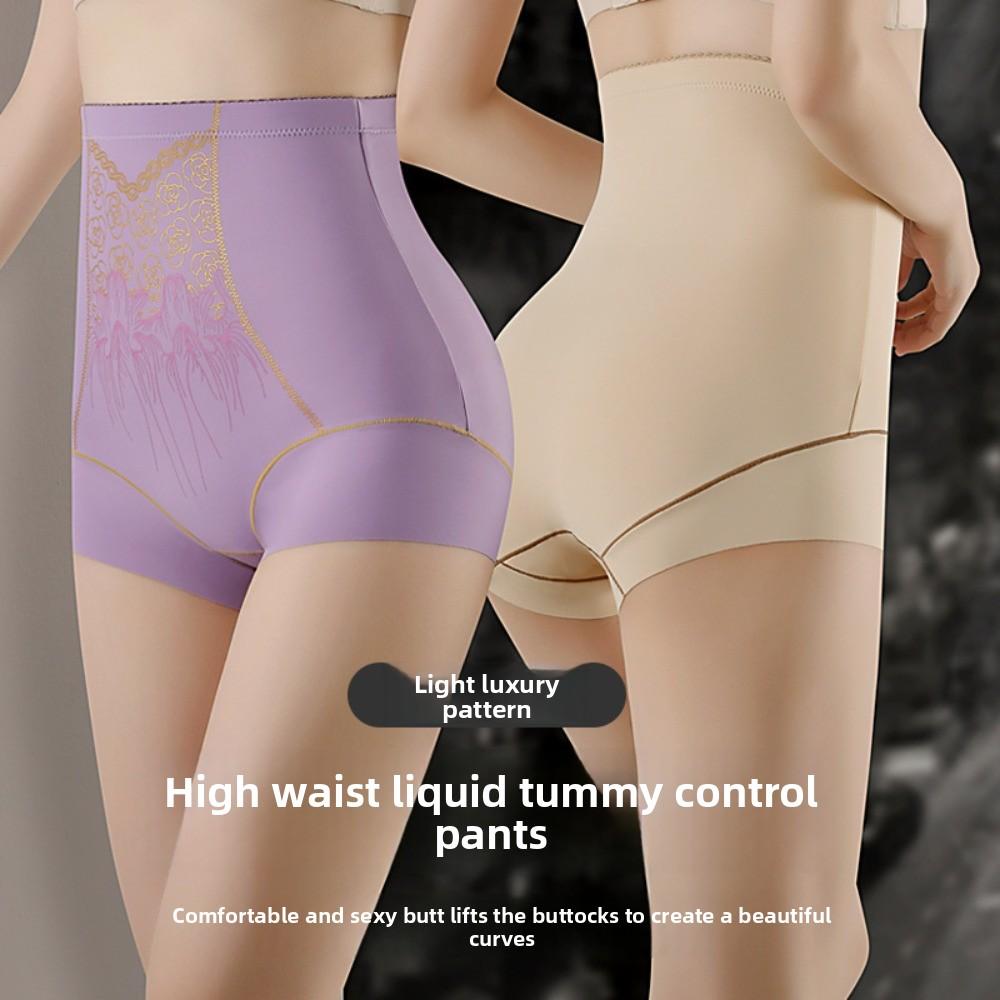 Shapewear Postpartum Body Shaper Flower Seamless Underpants Breathable Butt Lifter Briefs  Lady