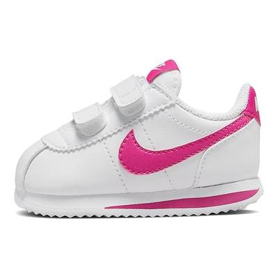 Tênis Cortez Basic SL TDV Branco Rosa Prime Bebê 904769-109