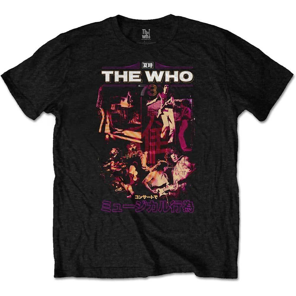 The Who Japan  73 Official Merchandise T-Shirt M/L/XL New S