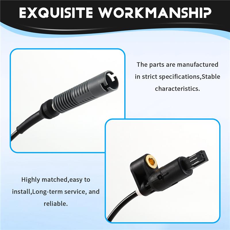 For BMW E36 3 Series M3 Z3 320I 318I 328I 34521163027 34521163028 Front Rear Left Right Wheel Speed ABS Sensor ALS432