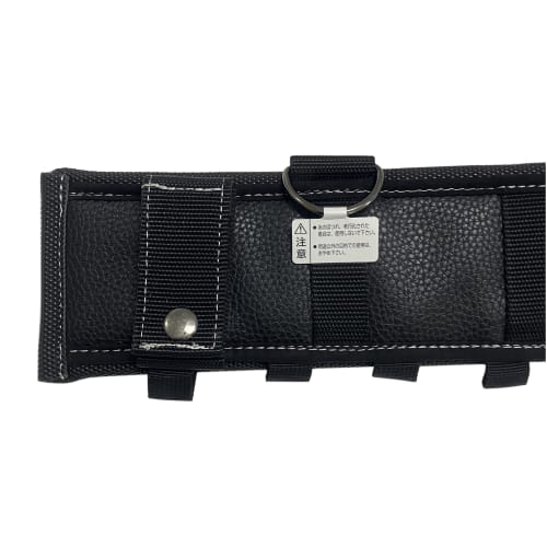 Artisan-made Reinforced Support Belt, 800mm, with 9 Belt Loops and 3 D-Rings, STC-510