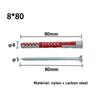 Dual-Color Expansion Screws – Wall Anchors for Hollow Bricks Foam Walls & Aerated Blocks | Home & Engineering Expansion Bolts
