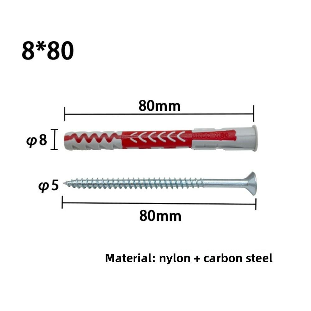 Dual-Color Expansion Screws – Wall Anchors for Hollow Bricks Foam Walls & Aerated Blocks | Home & Engineering Expansion Bolts