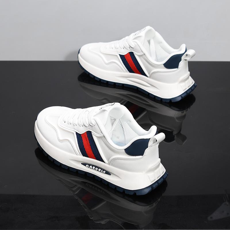 22 spring new breathable board shoes inner height increase platform casual shoes sports 39