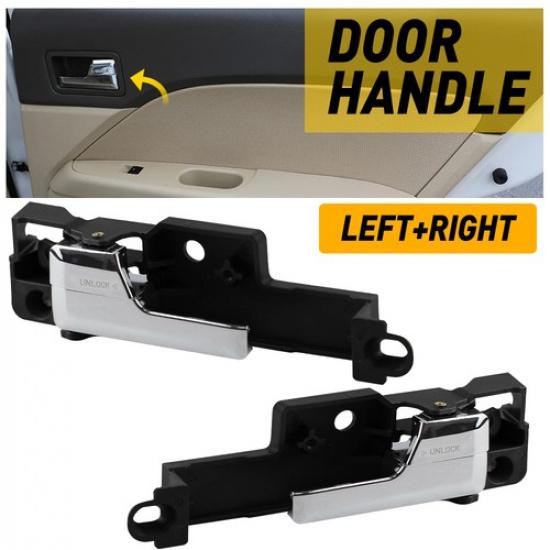 For Ford Fusion 2006-2012 Front Inner ide Door Handle Left & Right Pair Side
