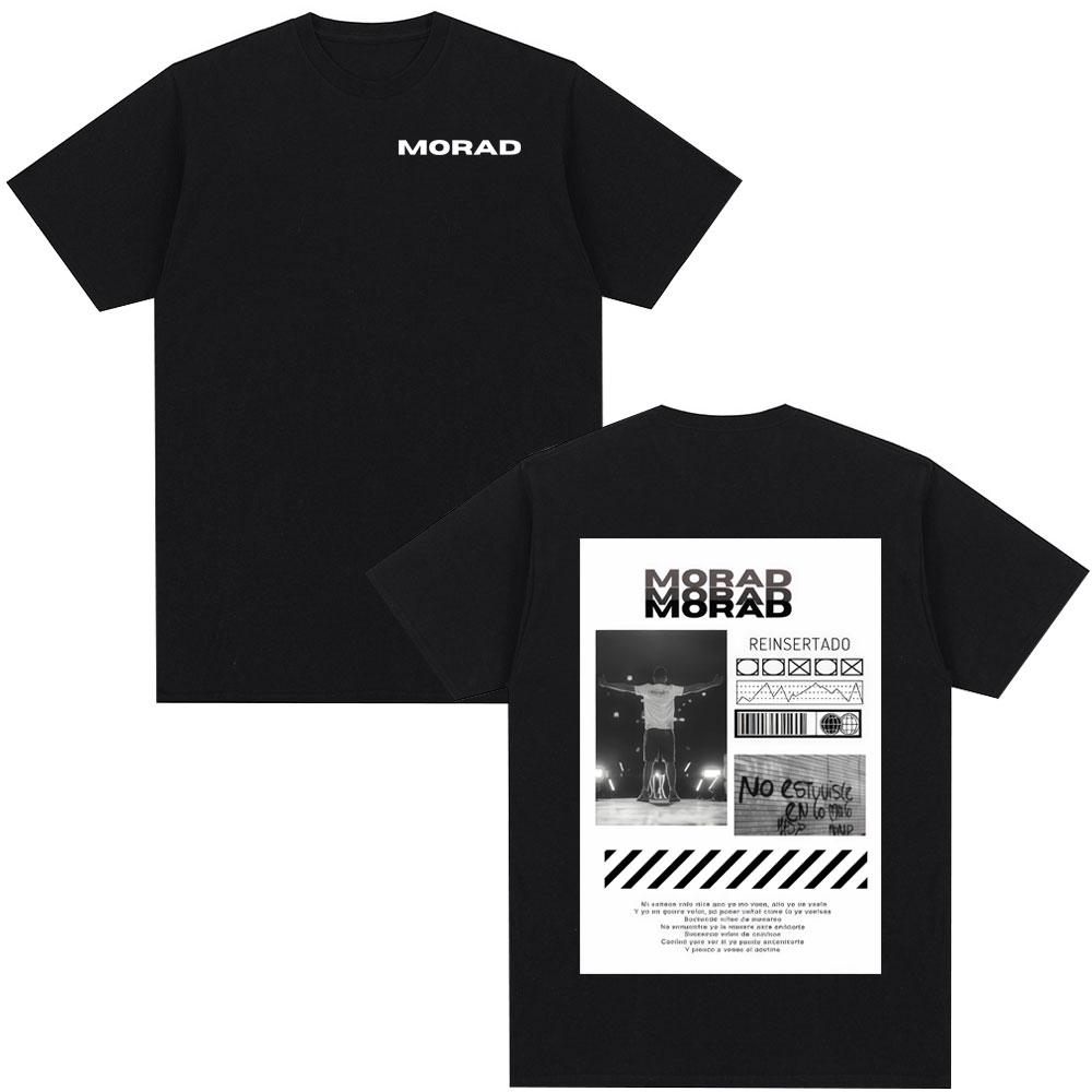 

Rapper Morad MDLR Tour Album Merch T Shirt Men Women Casual Cotton T-shirt Fashion Hip Hop Short Sleeve T-shirts Tops Streetwear S разноцветный