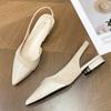 Elegant Women Pointed Toe Heeled Sandals Sexy Luxury Shoes 2025 New Designer Summer Woman Slippers Pumps Sandalias Mujer