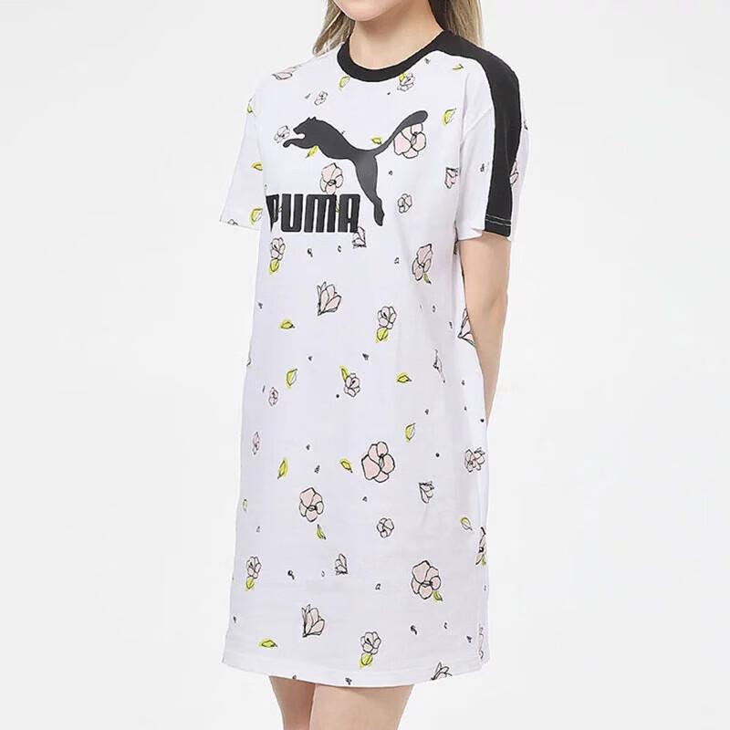 Puma Women's Printed Short Sleeve Sport Dress