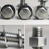 560-piece stainless steel hex bolt, nut, spring, and washer set, M3, M4, M5, and M6, lengths ranging from 10mm to 40mm.