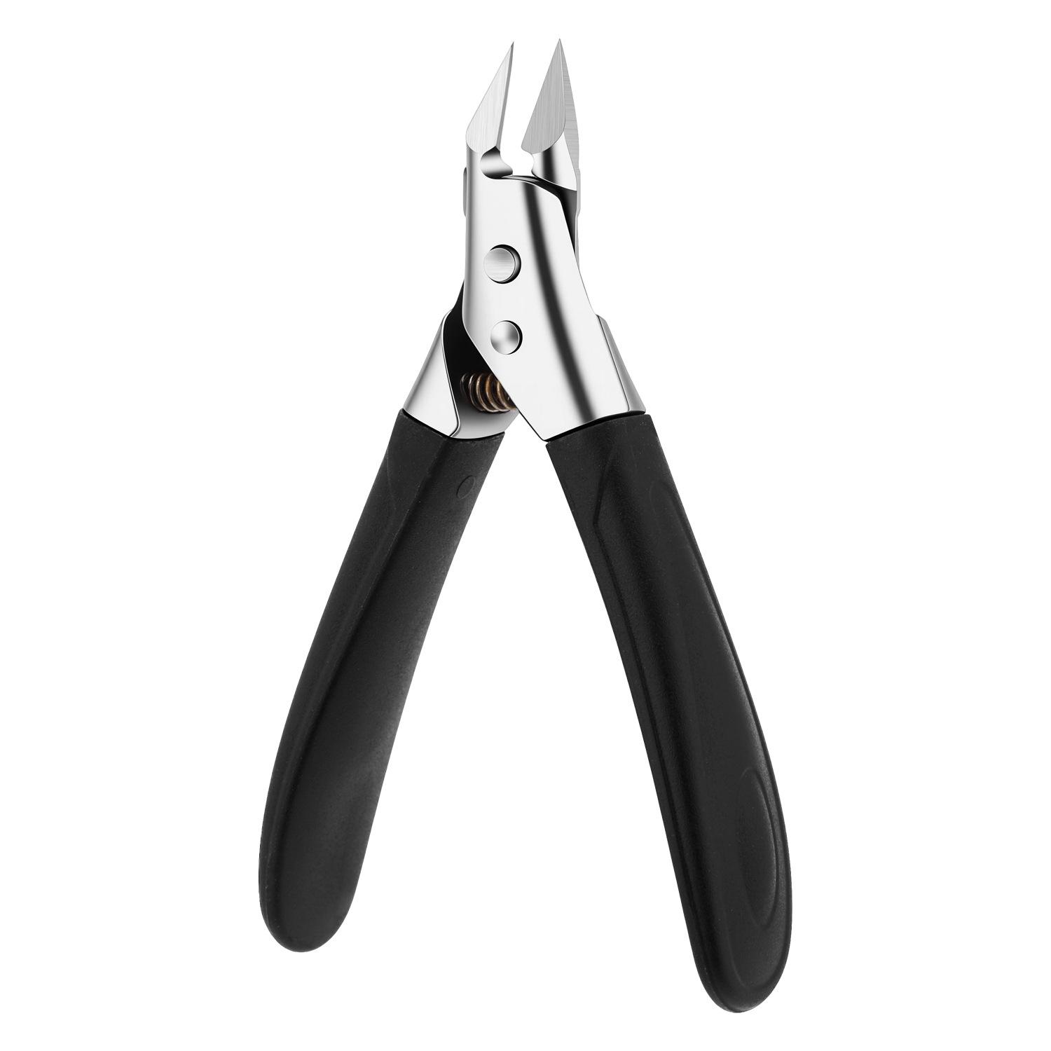 Angled Paronychia Nail Clipper Set with Extended Pliers and Eagle Beak Design