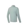 FILA Fitness Series Stand Collar Solid Color Logo Long Sleeve Jacket Men Jacket Blue Gray A11M341501R-BU