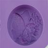 Vier Seifenform Schmetterling Niedliche Blume DIY Handgemachte Seife Silikonform