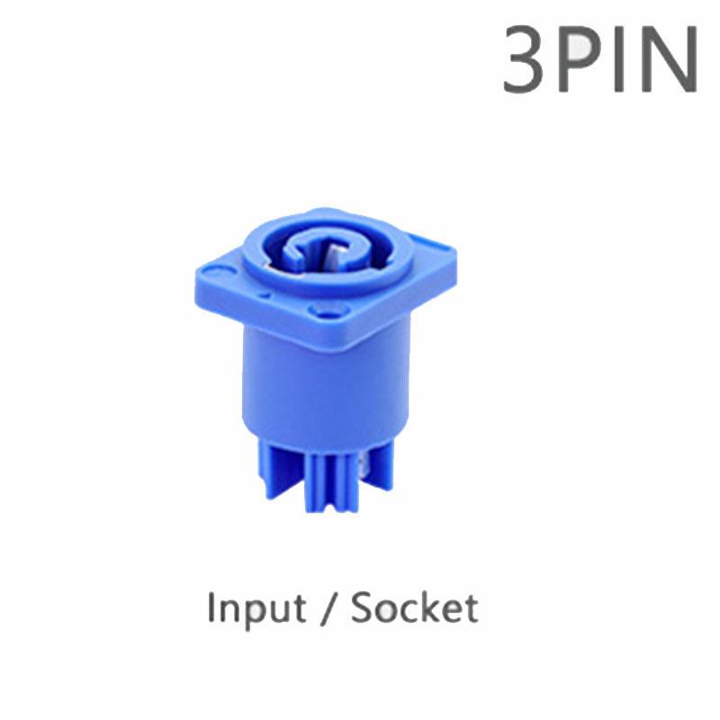 

3-контактный разъем Powercon Xlr, запираемый кабель, гнездо для шасси, электрическая дрель, светодиодный экран, сценическое освещение, адаптер питания type 3