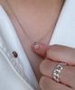 Le Chouchou Single Flower Necklace (925 Silver)