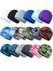 Unisex Breathable Knit Sports Cap Summer Sunproof Soft Cycling Hat Helmet Liner For Running Motorcycle Outdoor Wear
