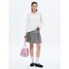Ribbon Detail Mini Skirt Khaki