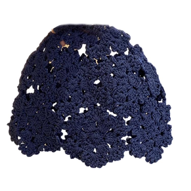 Soft Cotton Crochet Hat Comfortable Skull Hat Pullover Beanies Hat for Women Teens Japanese Aesthetic Lover Dressingup