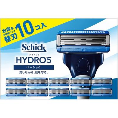 Schick Hydro5 Basic Razor 5 Blade Replacement Blades  10 Pack 