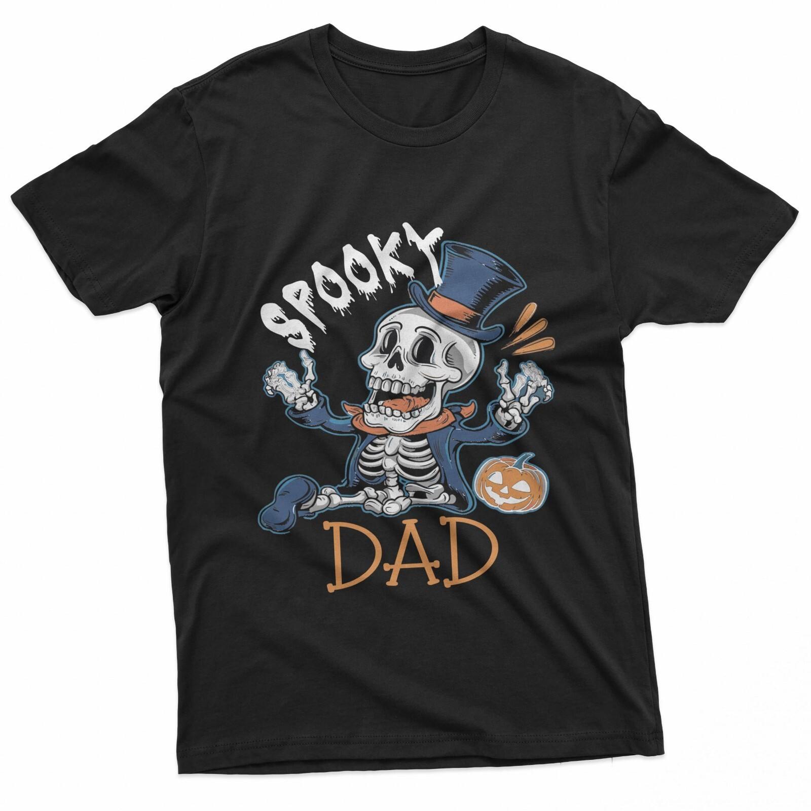 Spooky Dad Family Matching Halloween Costume Unisex T-Shirt XXL