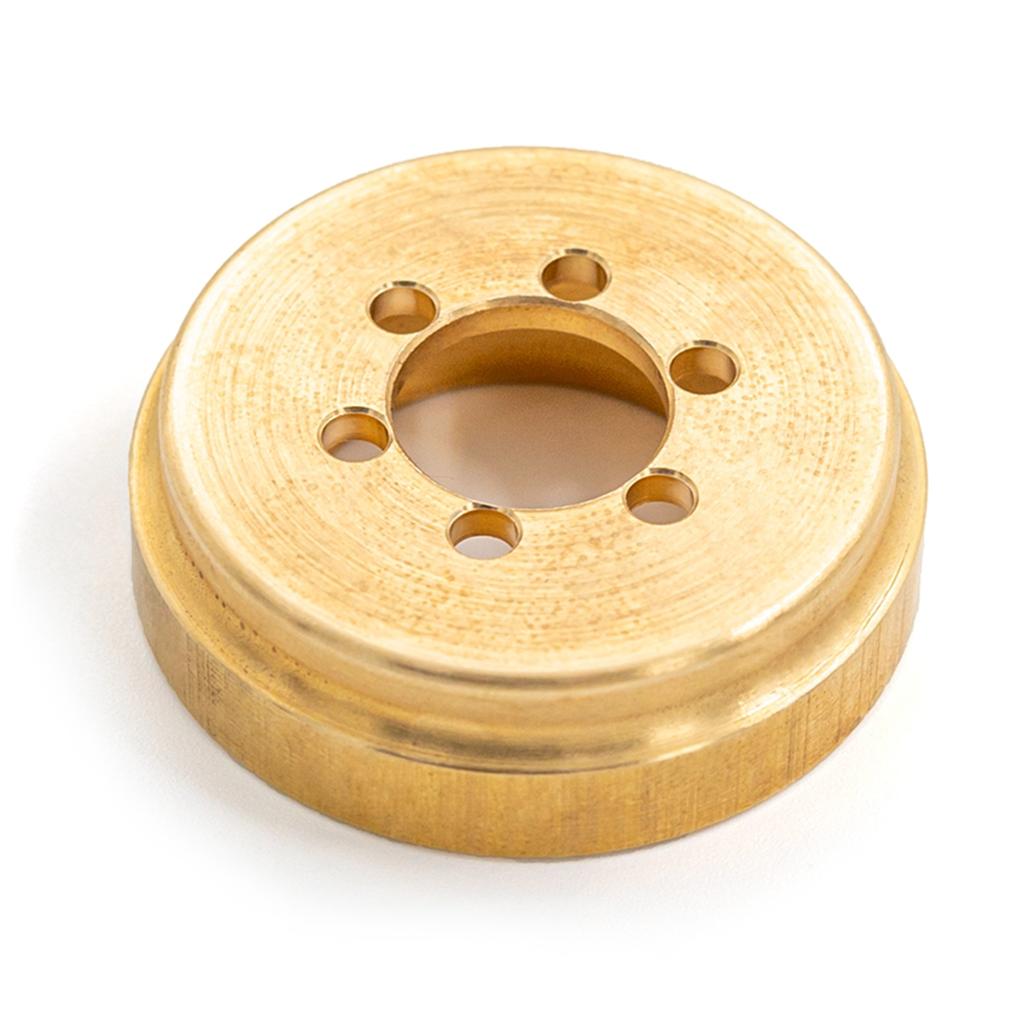 2PCS Brass Internal Wheel Weight Block Replacement for 1/10 TRAX4 90046 90047 Remote Control
