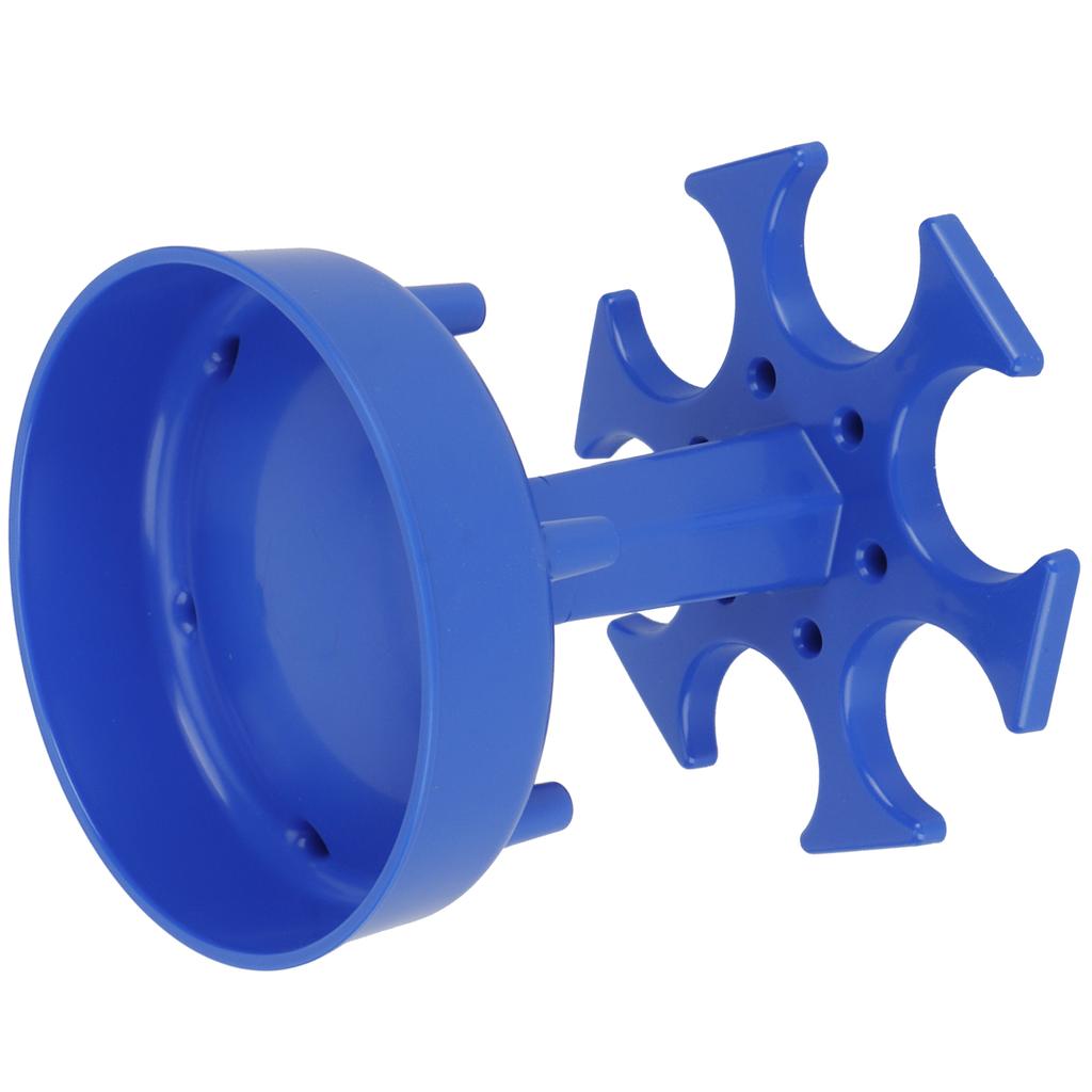 6 Schnapsglas Spender Halter Wein Bier Getränke Spender Partyzubehör Barzubehör Blau