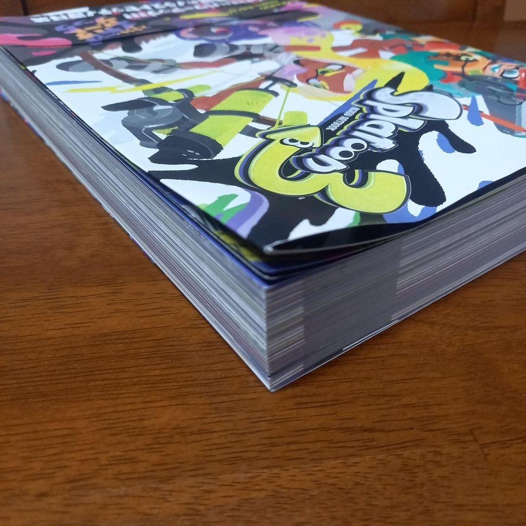 [USED] Nintendo Switch Splatoon 3 Cool Art Book