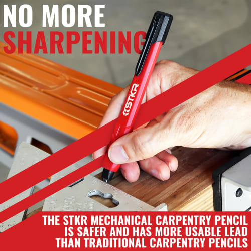 Striker 77629 Mechanical Carpenter Pencil - Imported America.