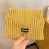 1Pcs Female Punk Elastic Headwear Women Winter Wide Headband Solid Color Knitted Warm Headwrap Sports Hair Bands Accessories