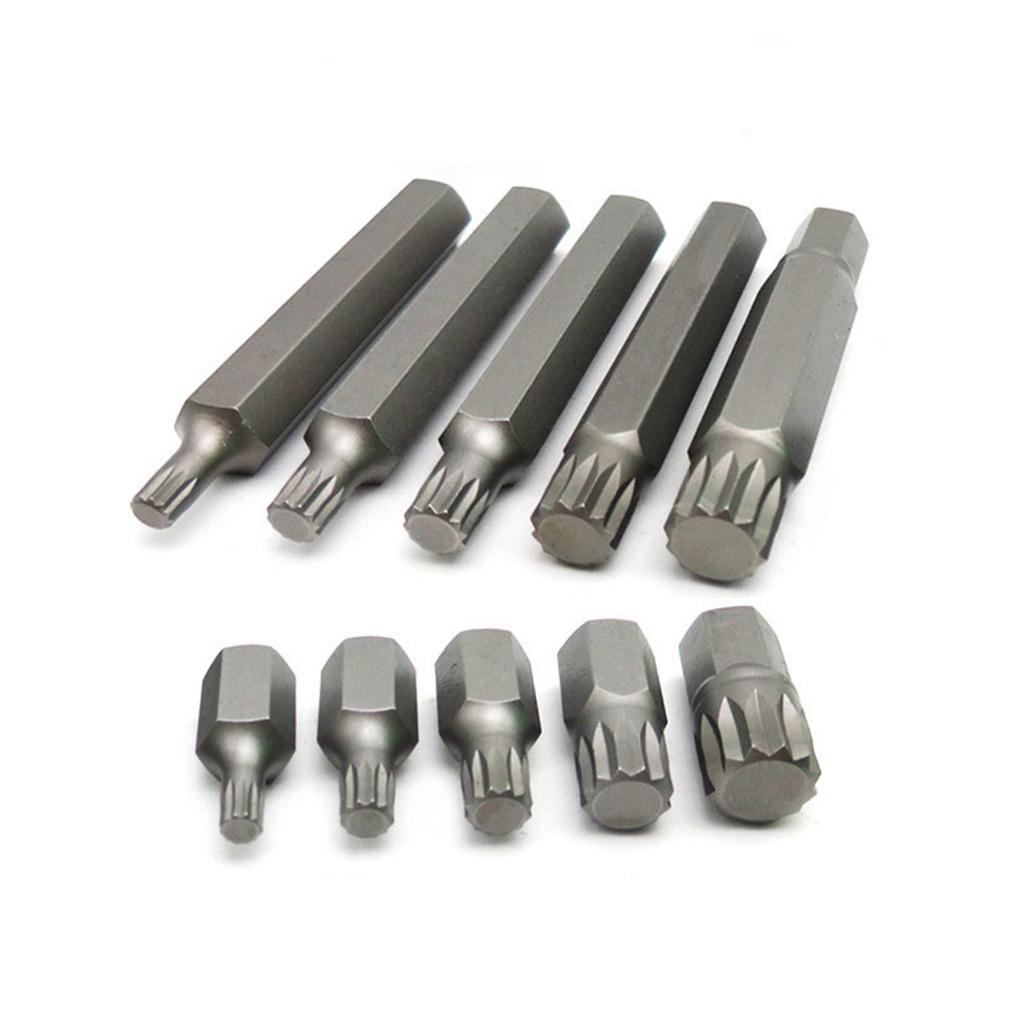Rust-proof 40 Pcs Hexagon Socket with Allen Multifunctional Anti-slip Wrench
