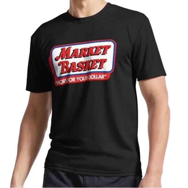 

New Market Basket Supermarket Active logo T-Shirt Funny Size S to 5XL L
