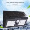 Lishi 40 LED Solar Motion Sensor Outdoor Wall Light