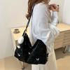 High value cloud bag fashionable new niche design commuter leisure beautiful double shoulder single shoulder crossbody backpack
