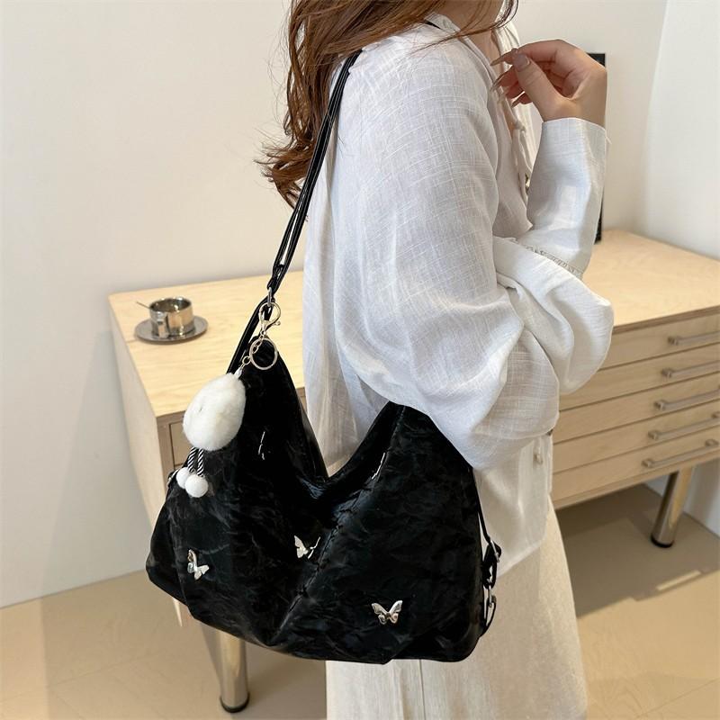 High value cloud bag fashionable new niche design commuter leisure beautiful double shoulder single shoulder crossbody backpack