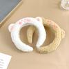 Cute Panda Plush Headband For Women Winter Face Wash Hairband Korean Style Hair Accessories