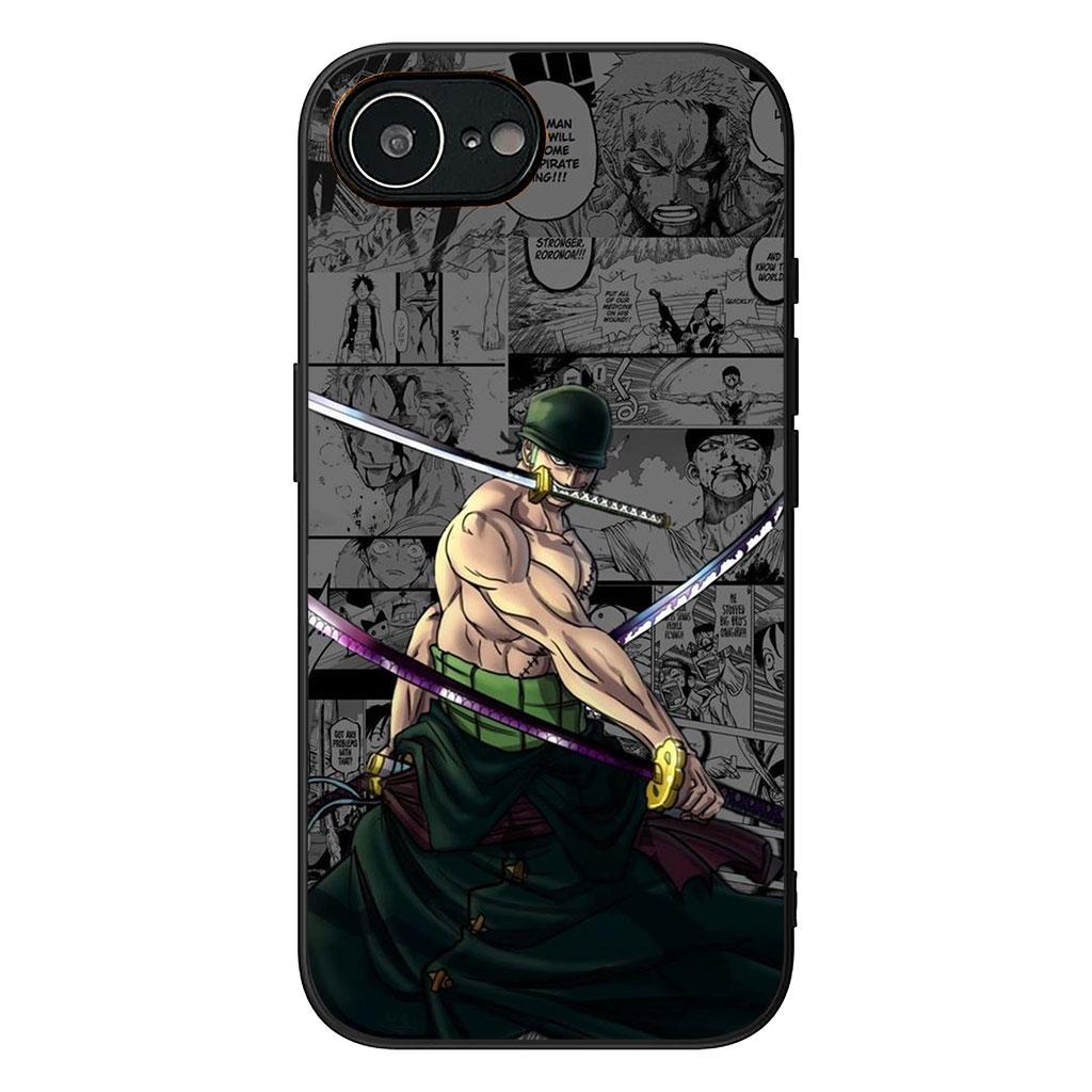 

для Samsung Galaxy A36 A17 A26 A07 A35 A54 A53 A13 A33 A34 S8 S9 S20 S21 FE S10 Plus Чехол Комиксы One Zoro Piece Sanji Luffy Galaxy S10