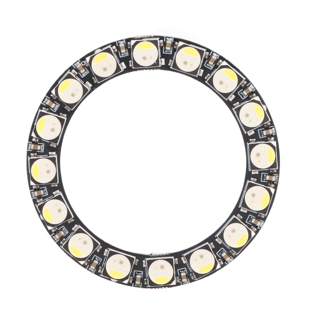 RGB LED Ring Board 16 Bit SK6812 32 Colors and Fluorescent White Ring Lamp Wall Clock Light Driver