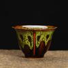 Kiln Change Tea Cup Ceramic Cups and Lanterns Kung Fu Small Tea Cups Master Cup Single Cup Jianjian Tea Set Tea Bowl Tea Cups Bucket Hats Cups