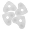4Pcs Cat Water Fountain Filters Unique Heart Shape Activated Carbon Coconut Shell Effective Filtration Replacement for Pet