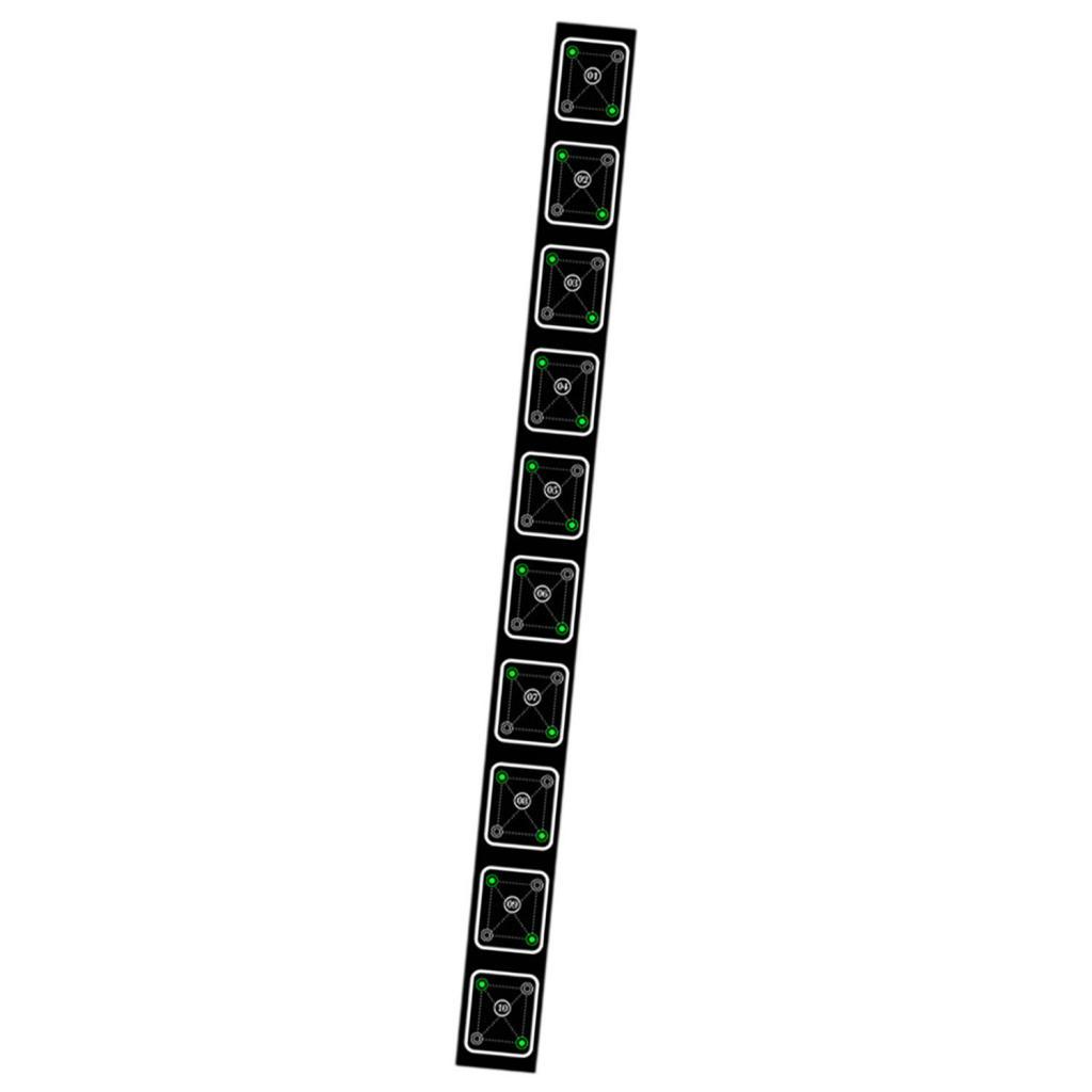 

Agility Ladder Mat Multipurpose Footwork Practice Sports Speed Practice Pad for Exercise Outdoor Soccer Sports Playing Field