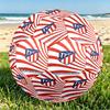 Football Club Print Size 5 Soccer Ball, PU Wear Resistant Football for Match Training and Daily Practice, Birthday Gift for Soccer Fans