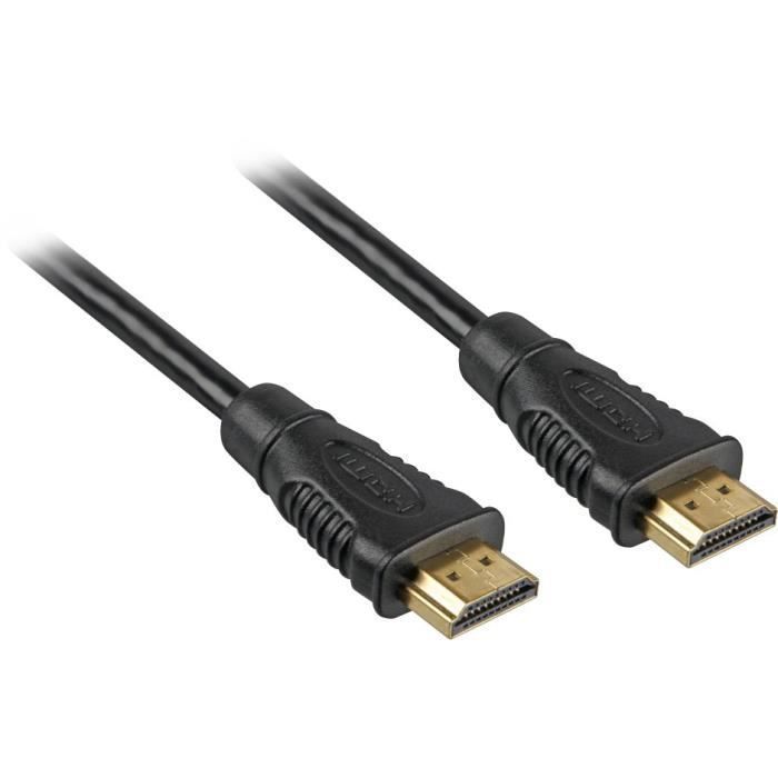 PremiumCord HDMI A - HDMI A, 3m, 3 m, HDMI Type A (Standard), HDMI Type A (Standard), 10,2 Gbit-s, Noir