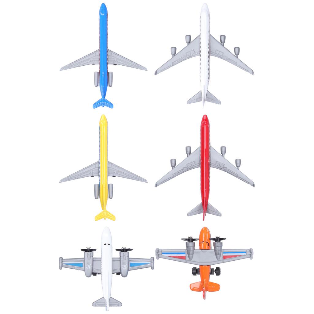 Airplane Set for Kids Mini Children Airplane Model Highly Simulation Alloy Model Set